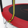 Батут с сеткой DFC PELPO 10ft с лестницей, RED - 6