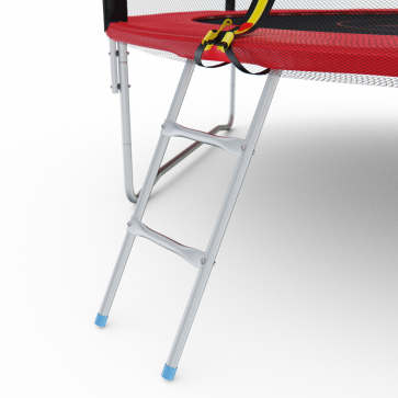 Батут с сеткой DFC PELPO 10ft с лестницей, RED - 8